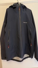 Montane Direct Ascent Jacket Waterproof Size L Dark Grey/Black