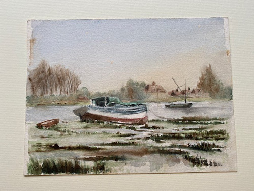 Copson original watercolour - h,