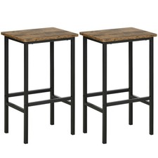 Homcom industrial bar stools - homcom,