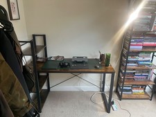 Office Desk, Walnut, Excellent