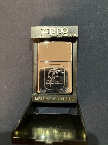Zippo hawaii dolphin oil - hawaii,