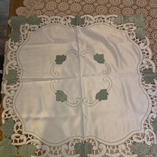 Vintage Square Embroidered