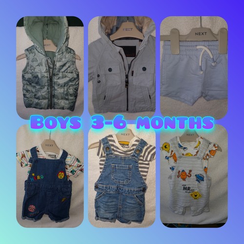 Baby boy clothing - month),