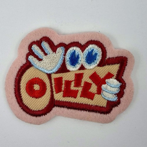 Oilily pink embroidered - embroidered, patch