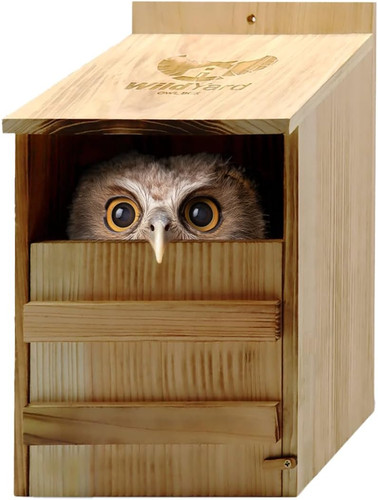 Owl house cedar prebuilt - cedar,