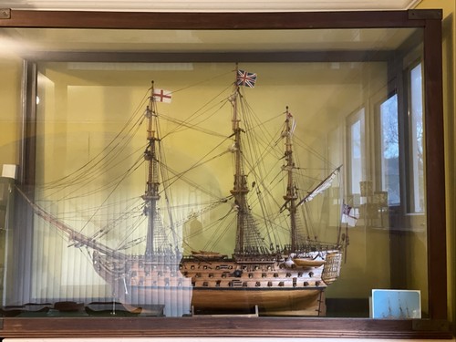 Vintage hms victory - -, highly