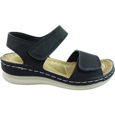 WOMENS LADIES LOW HEEL TOUCH