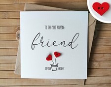 Friend Birthday Card, Handmade