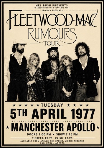 Fleetwood mac 1977 manchester - fleetwood,