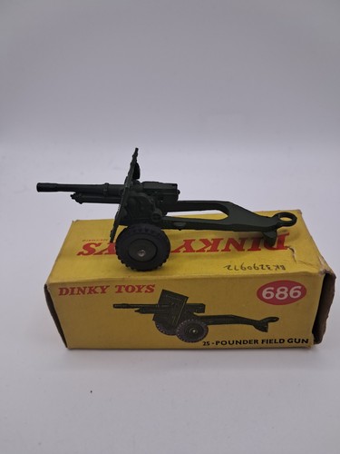 Dinky 686 pounder field - 686,