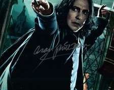 Alan Rickman signed 8x10 Photo