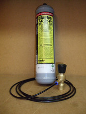 Argon Disposable Mig Tig Welding Gas 110 Litre & Mini Mig Gas Regulator & pipe