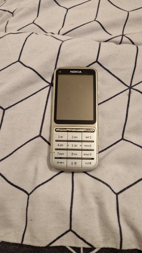 Nokia silver - c3-01,