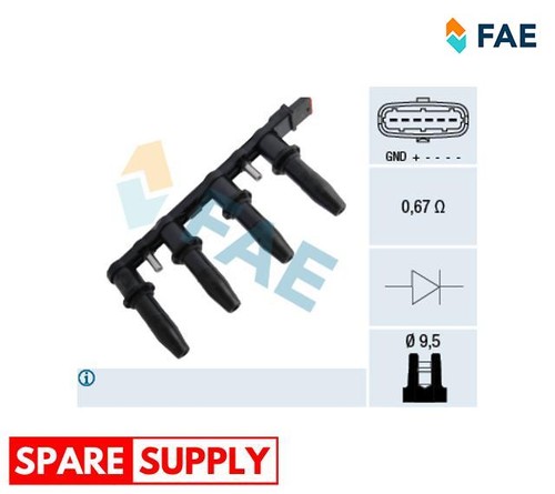 Ignition coil for opel - coil,