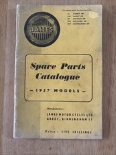 James Spare Parts Catalogue 1957 Models Comet/Cadet/Captain/Colonel/Commando