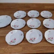 RARE Hutschenreuther MOSS ROSE