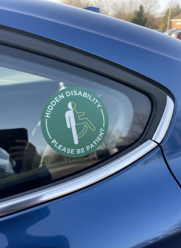 Hidden disability large car - large,