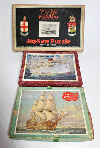 Two victory wooden jigsaw - two,
