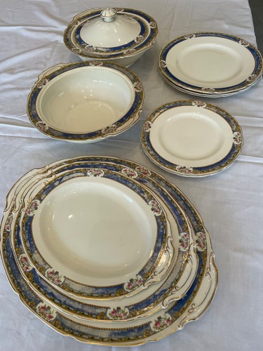 Grindley 1930s china dinner - wh,