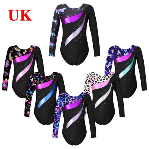 Girls long sleeve shiny - sleeve,