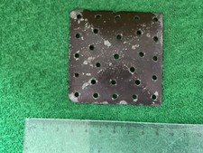 Vintage Britains Lead Floral Garden. 1930s. A Large Square Border Section .