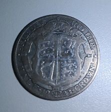 1923 SILVER RARE GEORGE V HALF CROWN COIN BRITISH COIN LOWER QUALITY