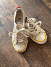 Aldi Mania Limited Edition Canvas Trainers Unisex Size 4 Brand New