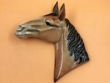 Bretby Pottery horse head wall