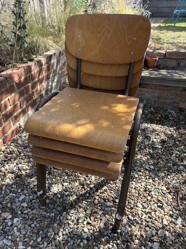 Vintage wood metal - metal, stacking