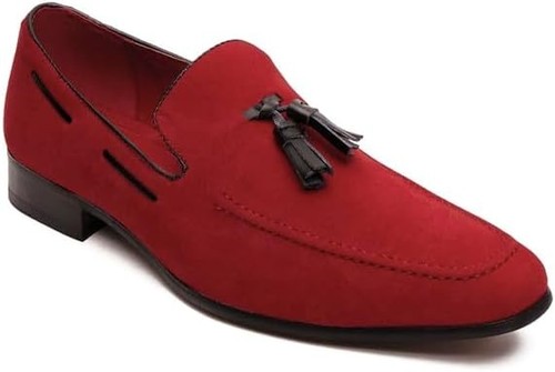 Mens classic faux suede - faux,