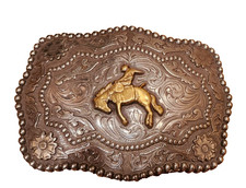 Western Rodeo Belt Buckle