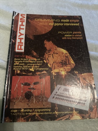 Rhythm magazine july 1985 - rhythm,