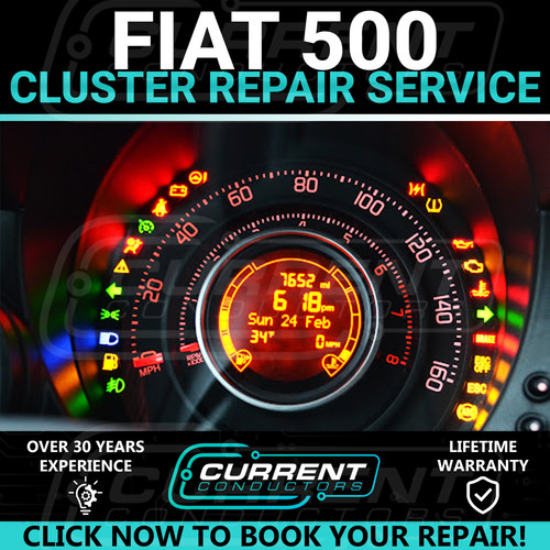 Fiat 500 speedo rev - fiat, counter