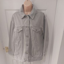 Per Una M&S silver grey denim