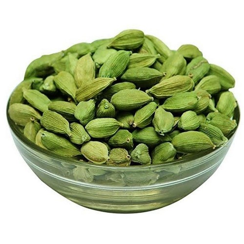 Green cardamom pods whole - green,