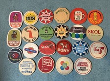 Vintage beer mats coasters - mats, /