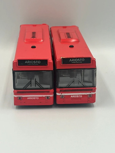 Two vintage ariosto london bus - london,
