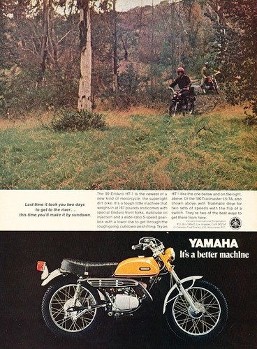 1970 yamaha enduro - yamaha, 90