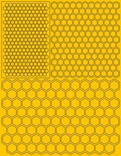 Honeycomb RC Car Paint Masks -