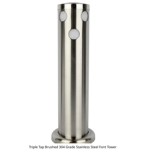 Kegland triple tap brushed - kegland,
