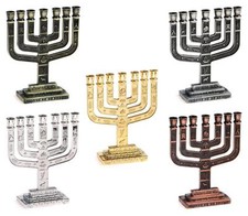 Small 7 Branch Knesset Menorah