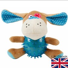 Soft Plush Pet Toy Chubby Animal Pet Chew Toy Dog Cat Puppy Play Fetch Training