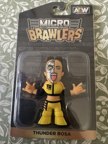 Thunder rosa aew micro brawler - aew,