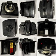 Ilford Envoy - Vintage 120 Film Bakelite Box Camera