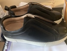 U.K. size 5 /EU 38 Black Leather Shoes Kiln By John Lewis