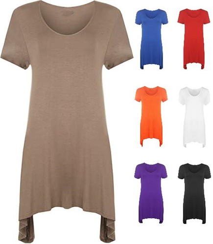 Women hanky hem top ladies - top,