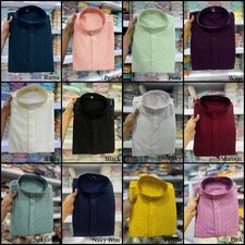 Designer Traditional Heavy Rayon Chikan work Kurta Pajama Set For Men's IN-AD