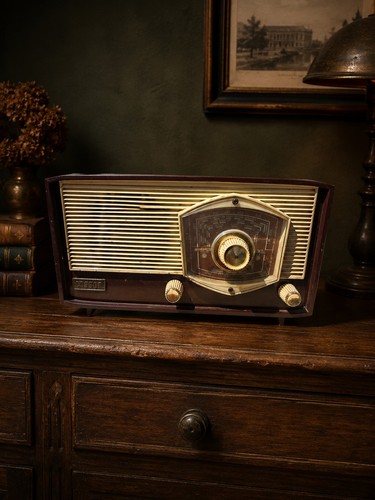 Vintage cossor valve radio - vintage,