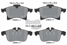 FRONT BRAKE PAD SET DISC BRAKE FITS: VAUXHALL MERIVA MK II 1.7 CDTI/1.4/1.7 C