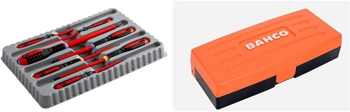 Bahco vde screwdriver set - vde, 7
